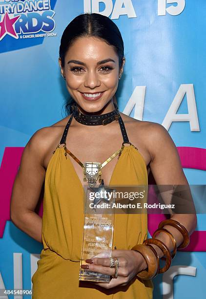 Actress Vanessa Hudgens attends the 2015 Industry Dance Awards and Cancer Benefit Show at Avalon on August 19, 2015 in Hollywood, California.