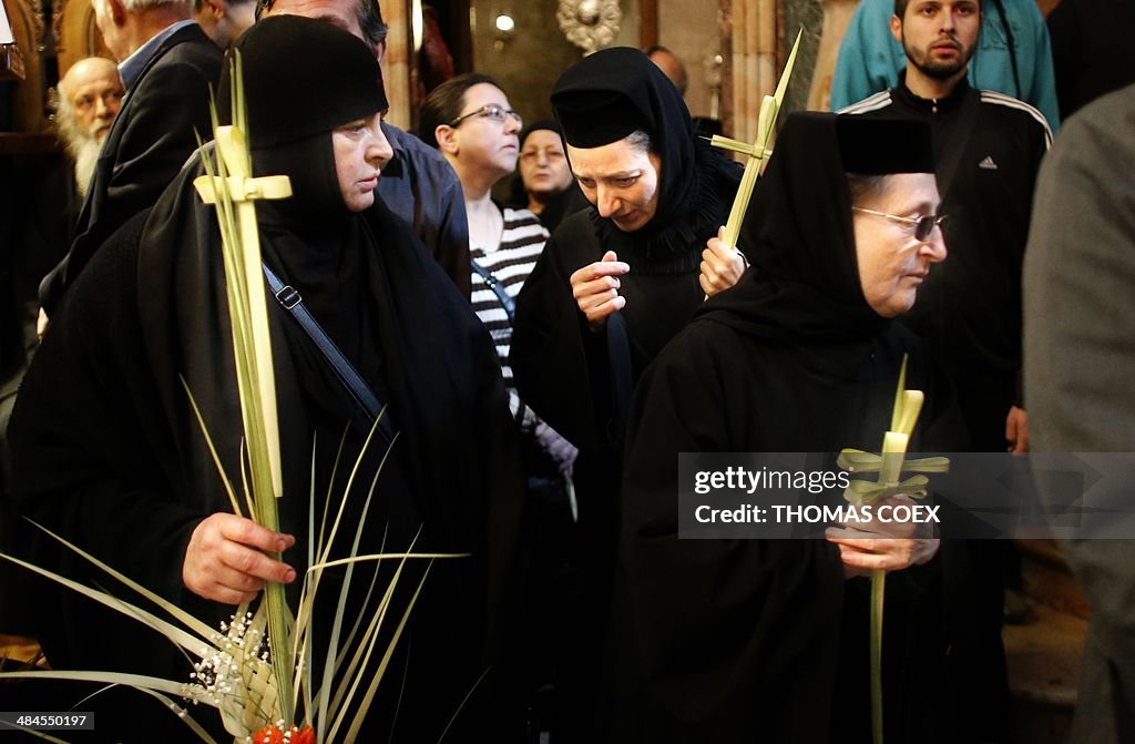 ISRAEL-PALESTINIAN-RELIGION-CHRISTIAN-PALM SUNDAY