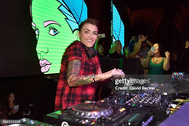 Ruby Rose Rapper Instrument 37 Ruby Rose Spins Dj Set At Surrender Nightclub In Encore At Wynn Las ...