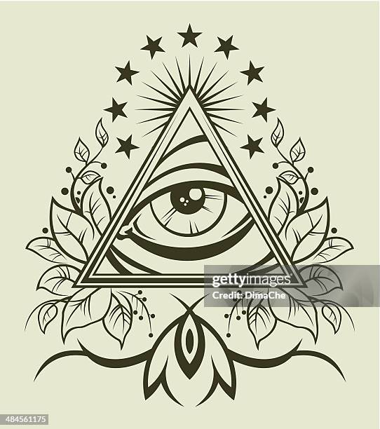 eye of providence - laurel maryland stock illustrations