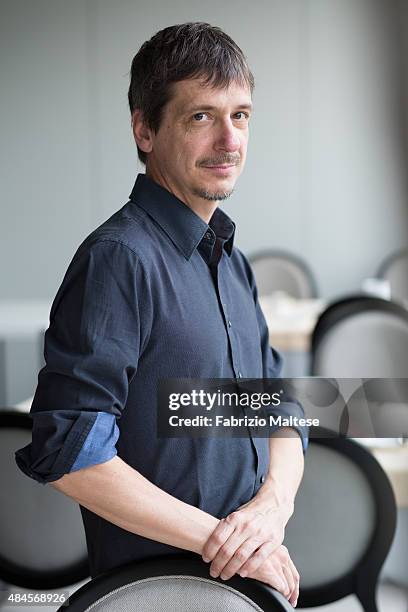 Director Philippe Falardeau is photographed for Self Assignment on August 7, 2015 in Locarno, Switzerland.