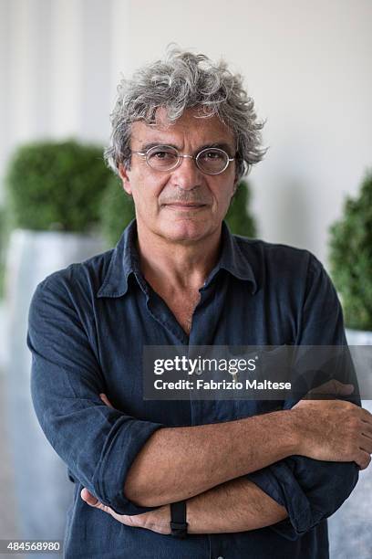 Director Mario Martone is photographed for Self Assignment on August 7, 2015 in Locarno, Switzerland.