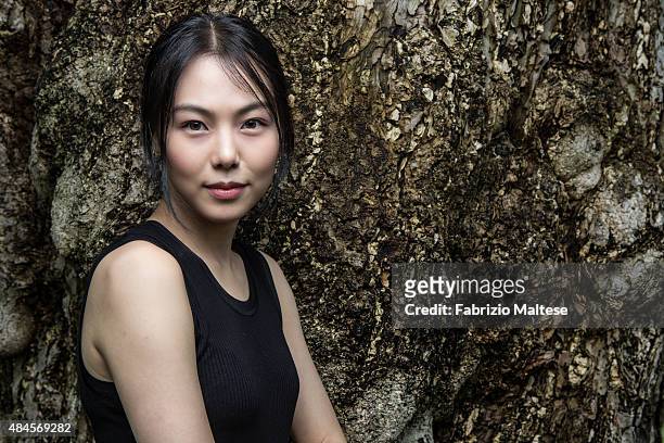 Actress Kim Minhee is photographed for Self Assignment on August 7, 2015 in Locarno, Switzerland.