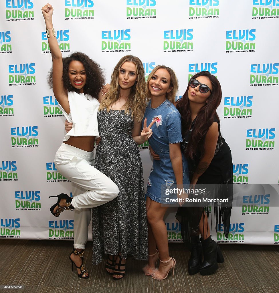 Little Mix Visits "The Elvis Duran Z100 Morning Show"