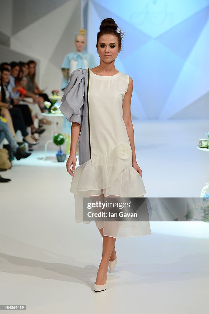 Grazia Emerging Designer - Runway - Fashion Forward Dubai April 2014
