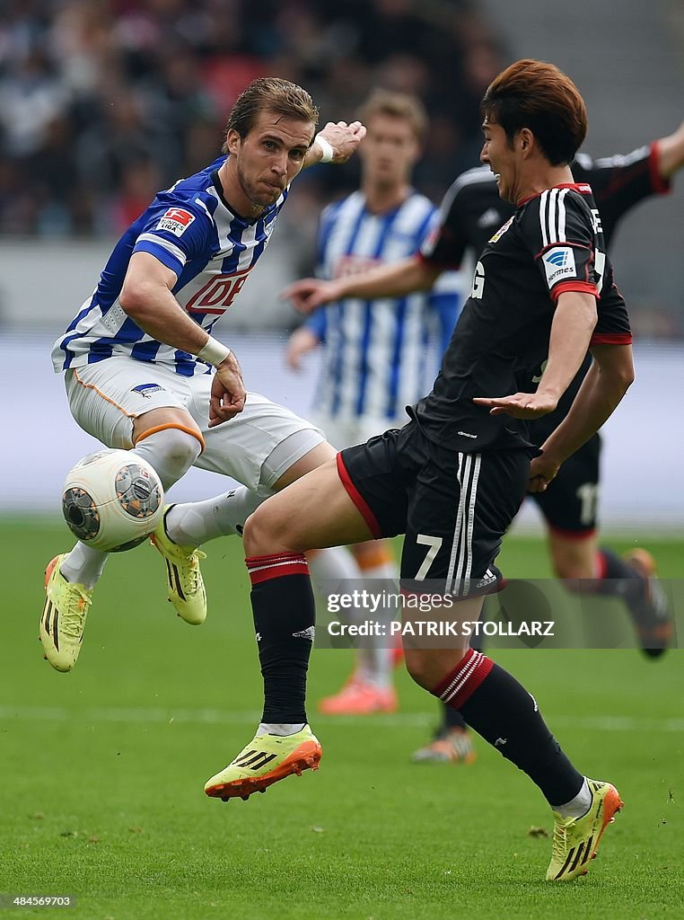 FBL-GER-BUNDESLIGA-LEVERKUSEN-HERTHA BSC