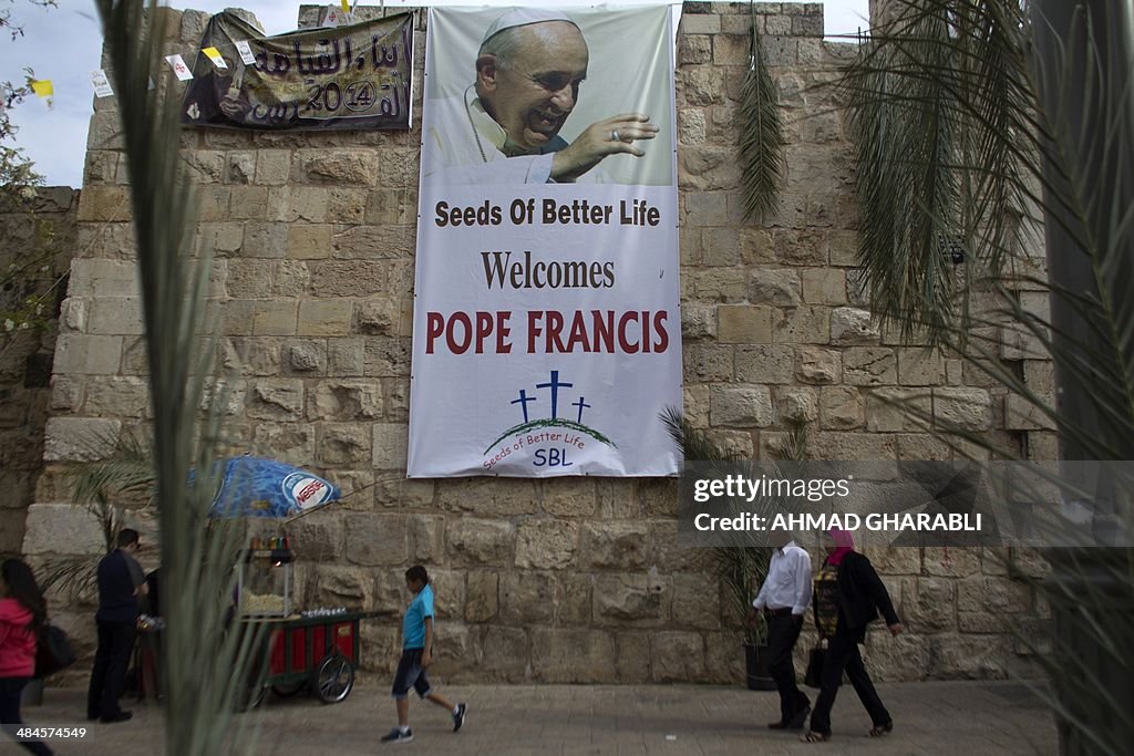 ISRAEL-RELIGION-POPE