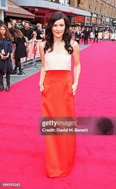 Sarah Solemani attends the World Premiere of "The Bad Education Movie" at Vue West End on August 20, 2015 in London, England.