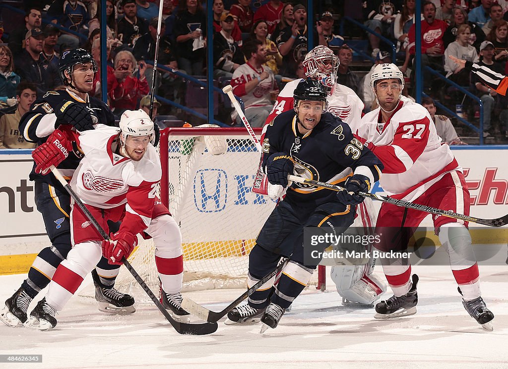 Detroit Red Wings v St. Louis Blues