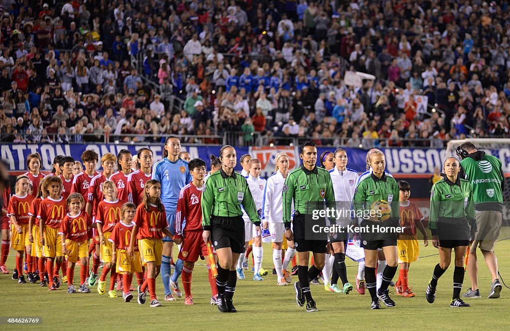 China v United States