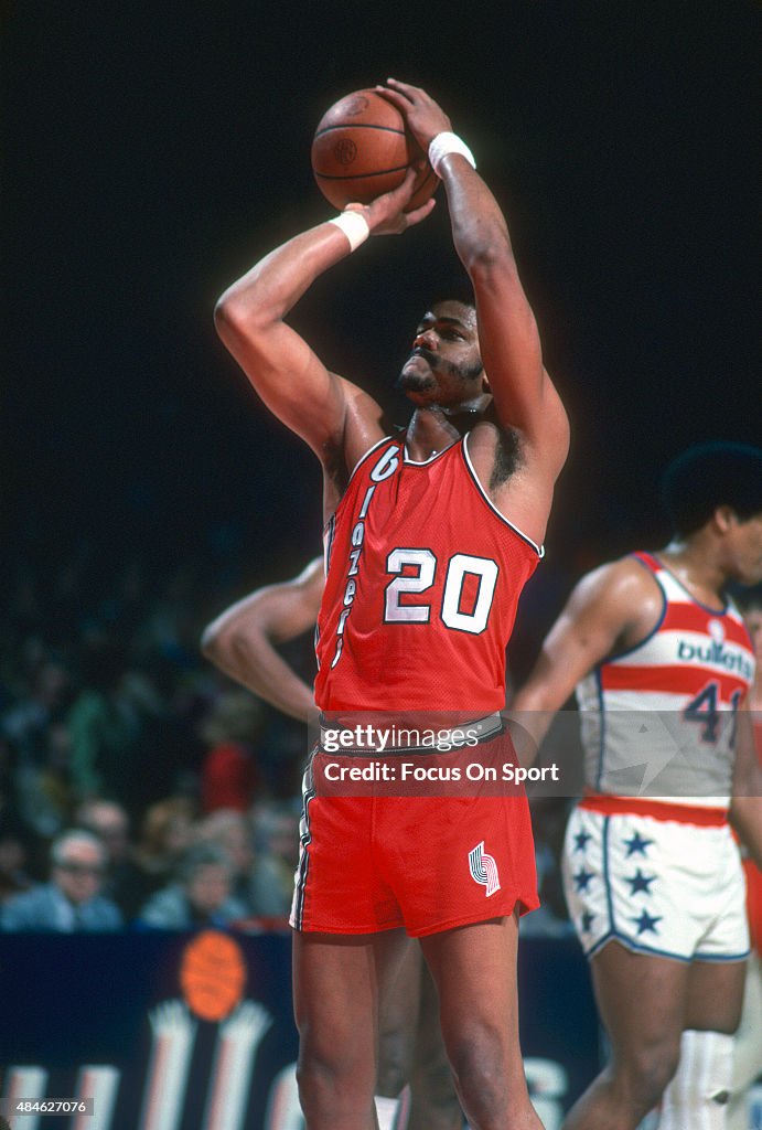 Portland Trail Blazer v Washington Bullets