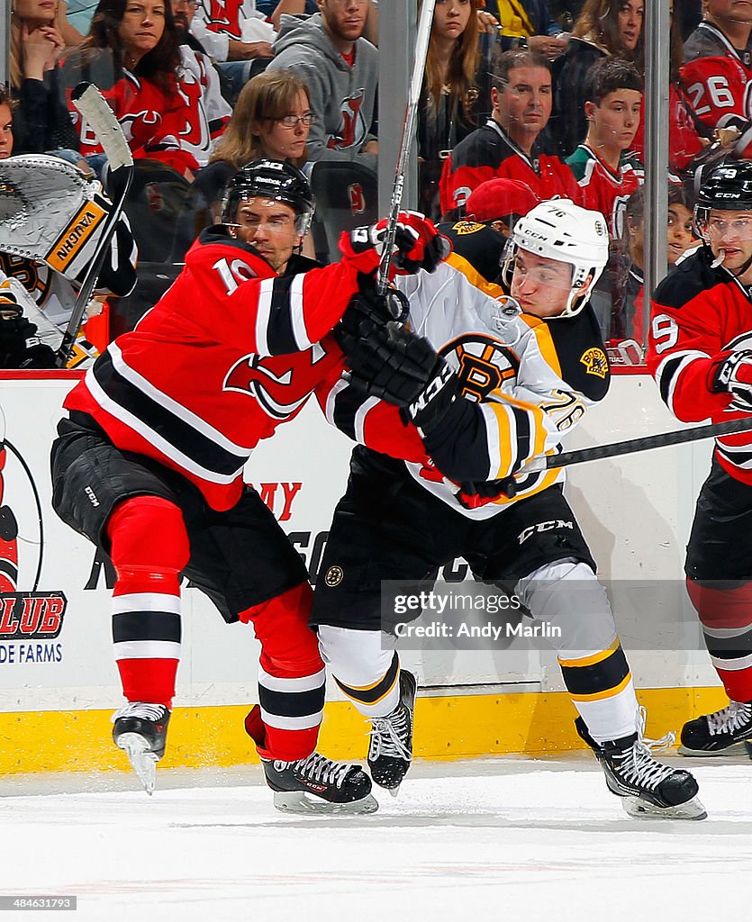 Boston Bruins v New Jersey Devils