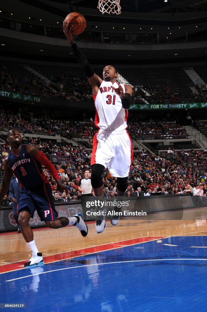 Toronto Raptors v Detroit Pistons