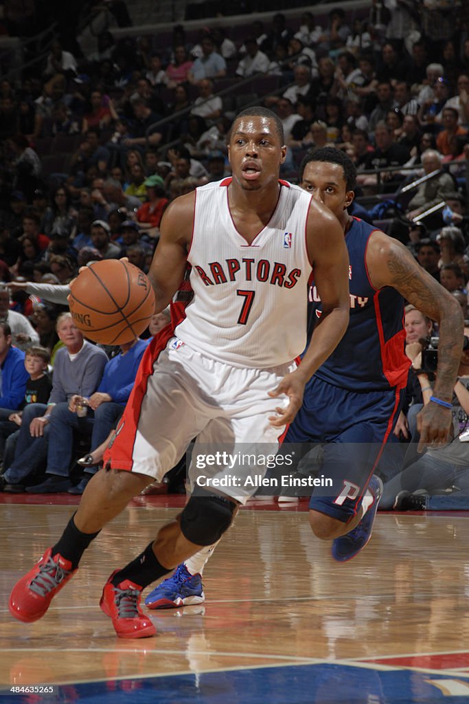 Toronto Raptors v Detroit Pistons