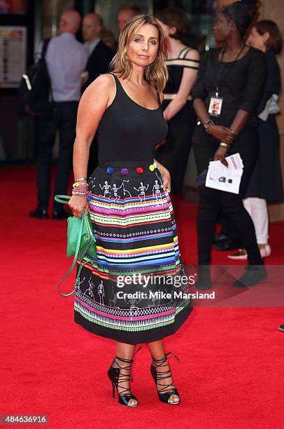 Louise Redknapp attends the World Premiere of "The Bad Education Movie" at Vue West End on August 20, 2015 in London, England.