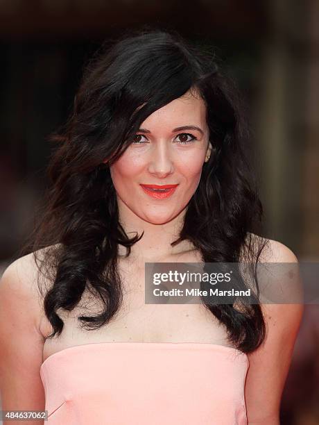 Sarah Solemani attends the World Premiere of "The Bad Education Movie" at Vue West End on August 20, 2015 in London, England.