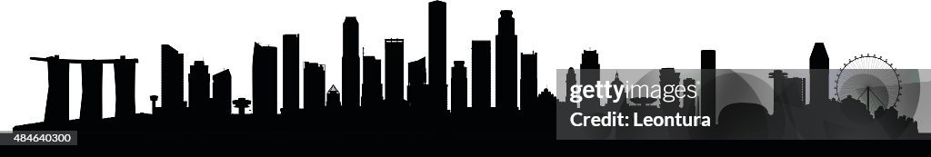 Singapore (Buildings Are Detailed, Moveable and Complete)