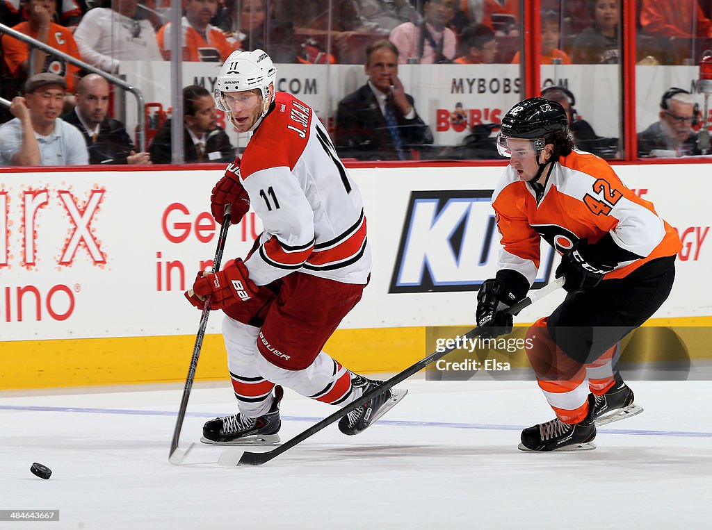 Carolina Hurricanes v Philadelphia Flyers