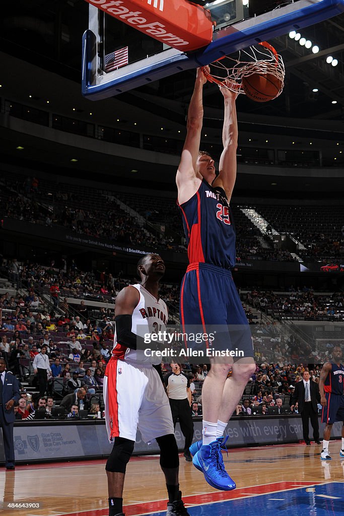 Toronto Raptors v Detroit Pistons