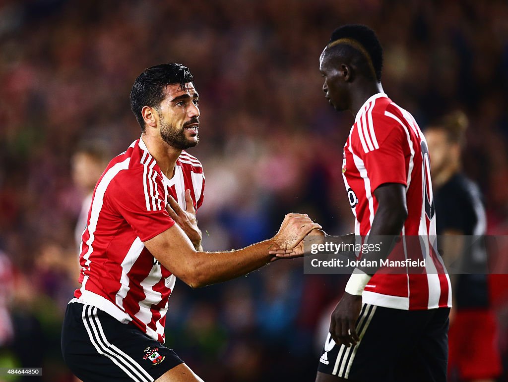 Southampton v Midtjylland - UEFA Europa League: Play Off Round 1st Leg