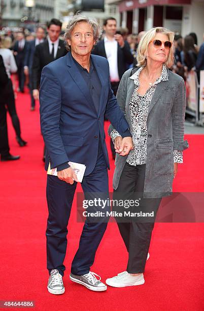 Nigel Havers attends the World Premiere of "The Bad Education Movie" at Vue West End on August 20, 2015 in London, England.