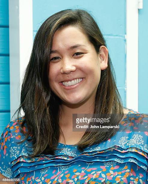 Of DoSomething Naomi Hirabayashi attends WWE, Facebook, Dosomething.org and GLAAD Anti-Bullying Event at Kips Bay Boys & Girls Club on August 20,...