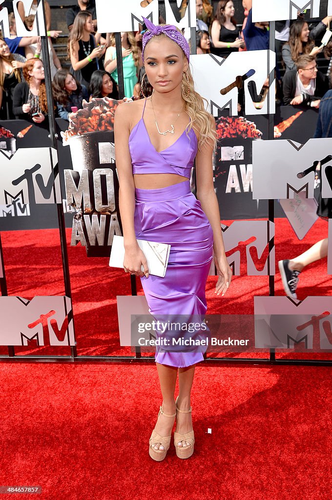 2014 MTV Movie Awards - Arrivals