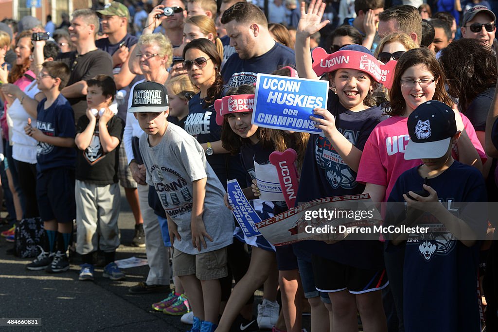 Connecticut Huskies Victory Parade