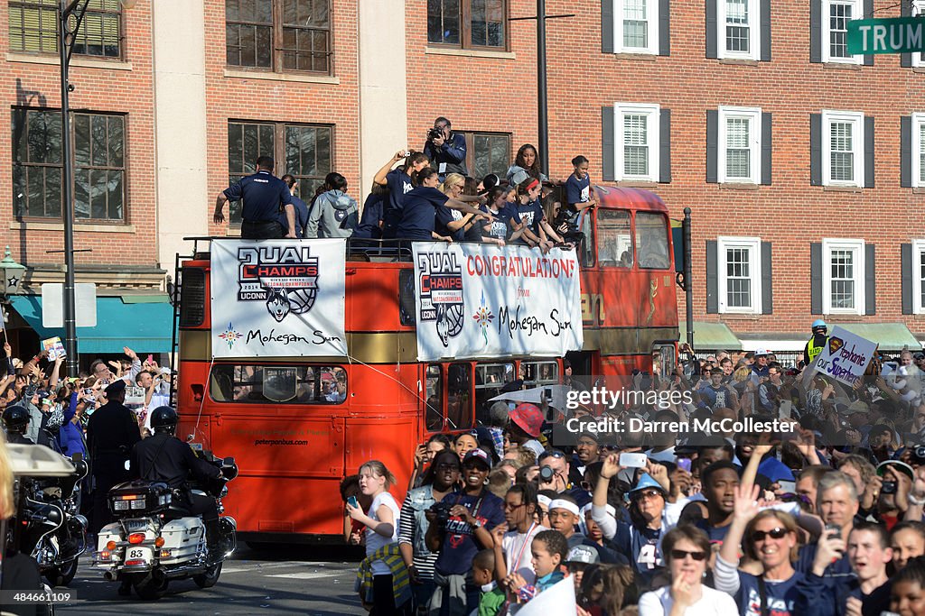 Connecticut Huskies Victory Parade