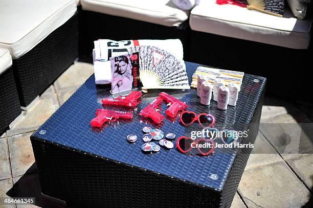 General view of the atmosphere at the GUESS Hotel at the Viceroy Palm Springs on April 13, 2014 in Palm Springs, California.