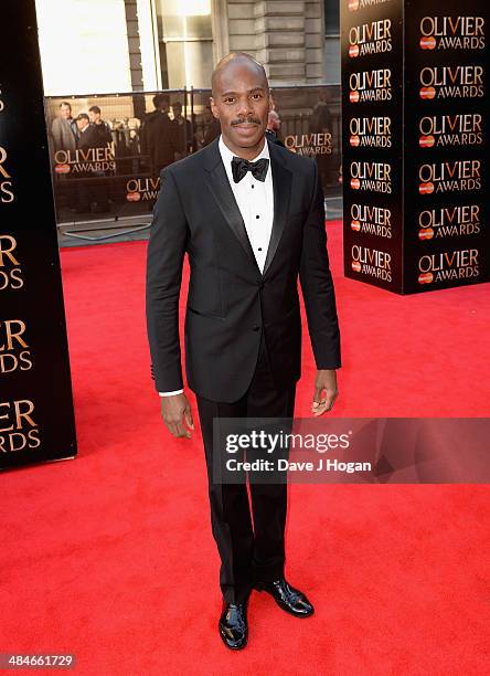 Colman Domingo attends the Laurence Olivier Awards at the Royal Opera House on April 13, 2014 in London, England.