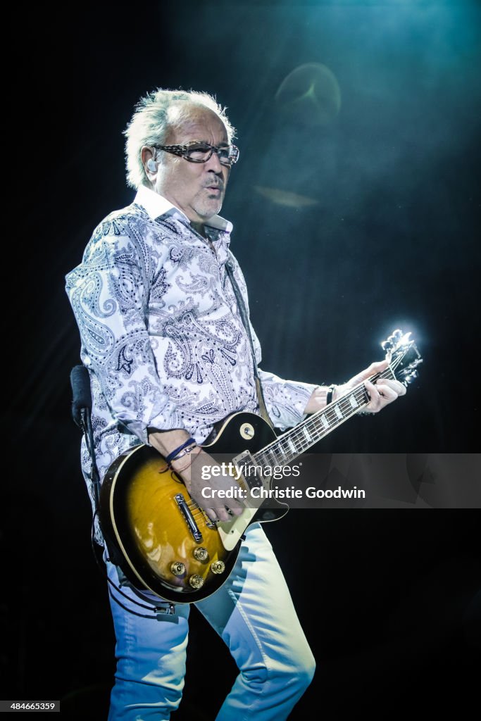 Foreigner And Europe Peform At Eventim Apollo In London