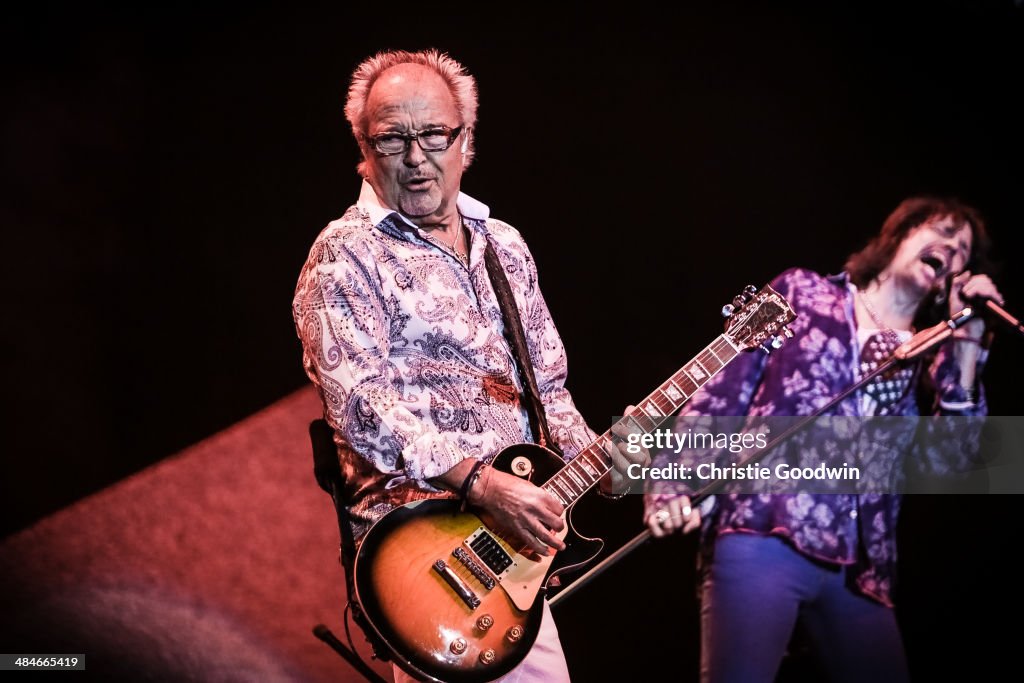 Foreigner And Europe Peform At Eventim Apollo In London