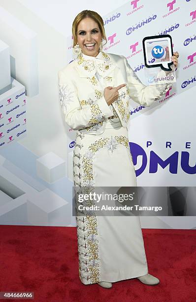 Lucero attends Telemundo's "Premios Tu Mundo Awards" 2015 at American Airlines Arena on August 20, 2015 in Miami, Florida.