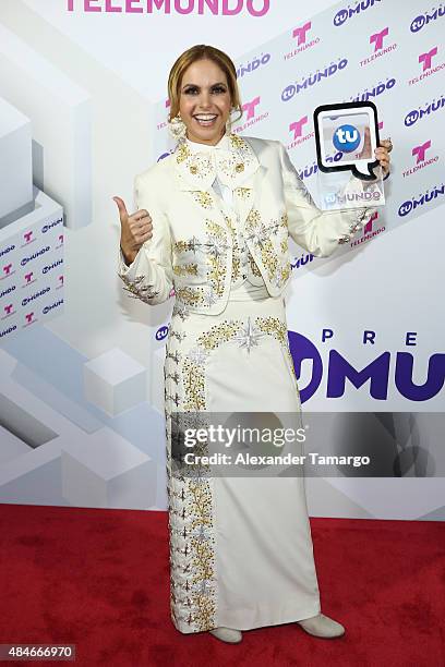 Lucero attends Telemundo's "Premios Tu Mundo Awards" 2015 at American Airlines Arena on August 20, 2015 in Miami, Florida.