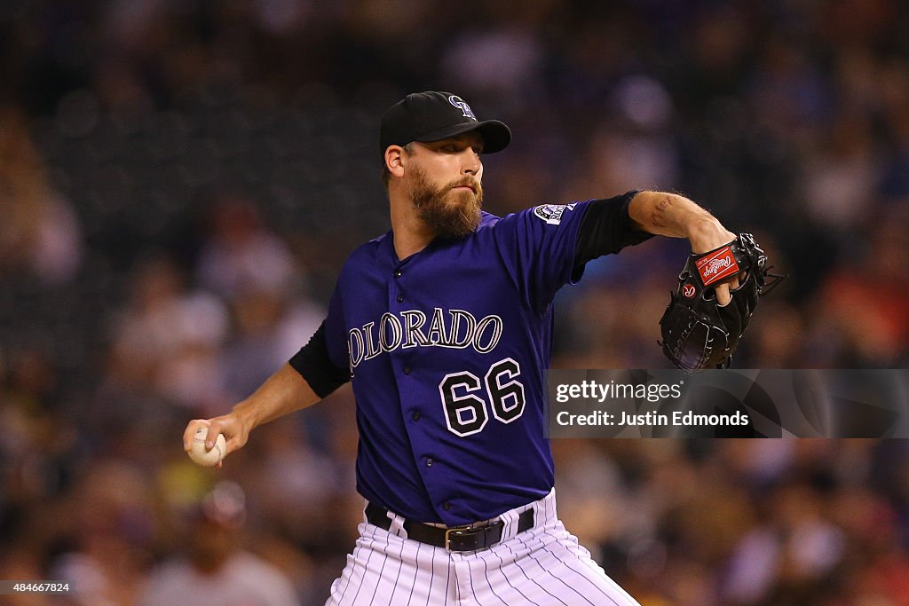 Washington Nationals v Colorado Rockies