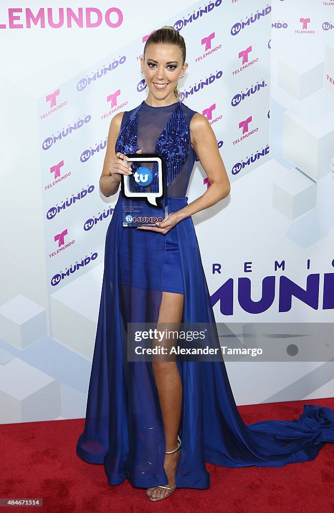 Telemundo's "Premios Tu Mundo" Awards 2015 - Backstage