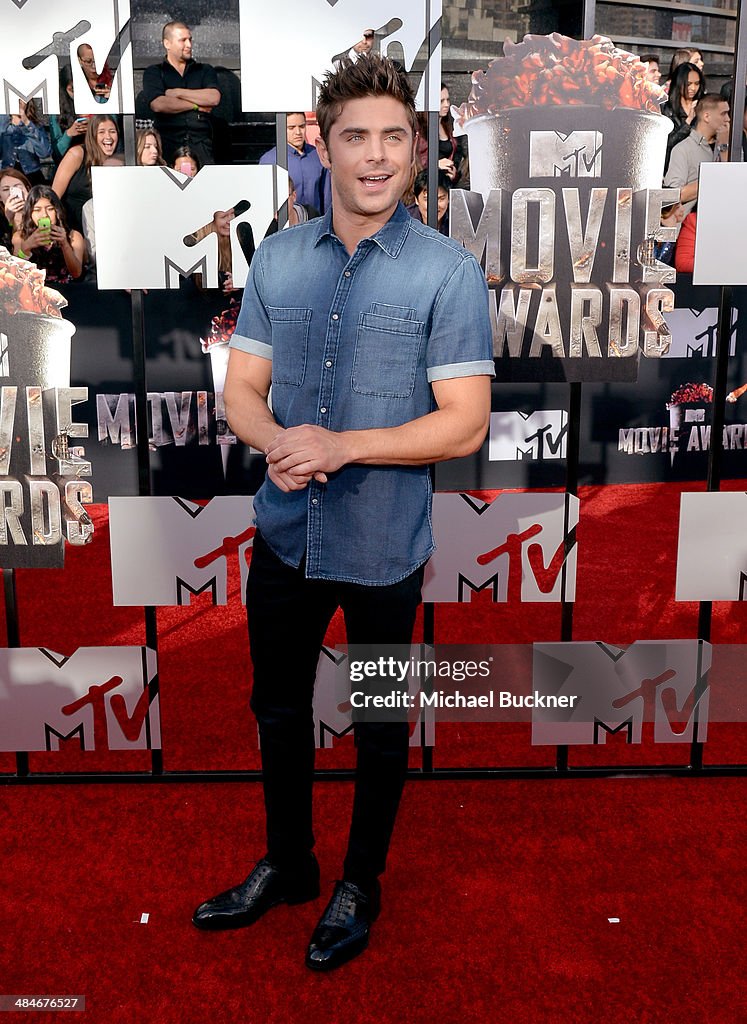 2014 MTV Movie Awards - Arrivals