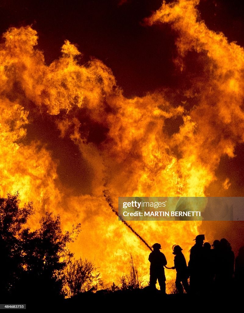 CHILE-VALPARAISO-FIRE