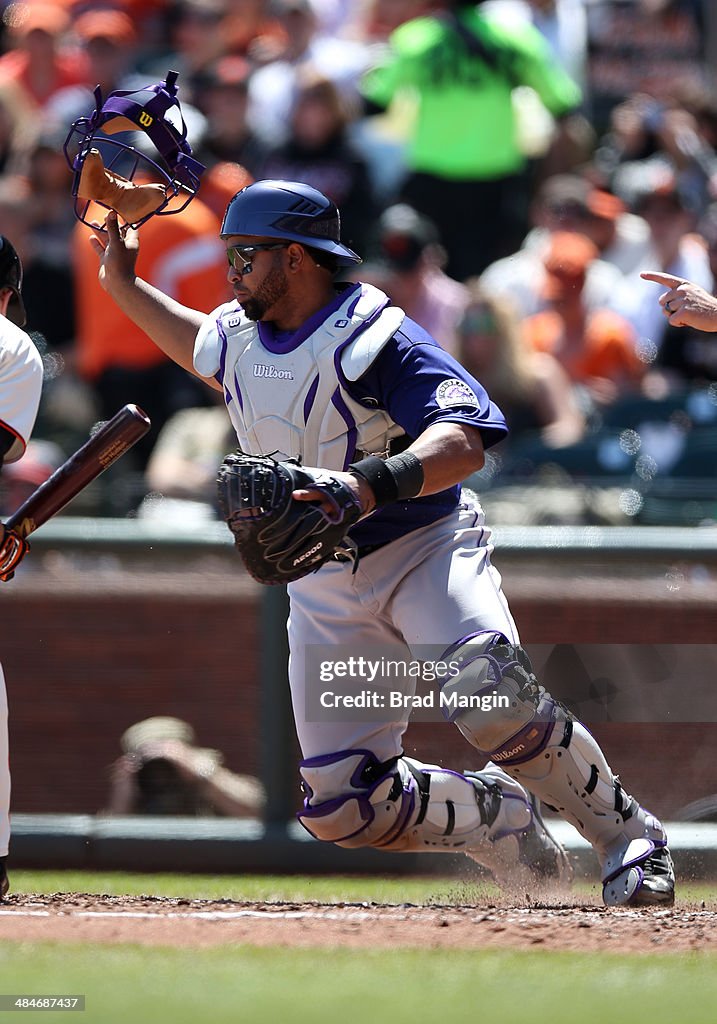 Colorado Rockies v San Francisco Giants