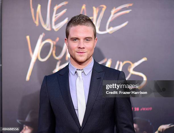 Actor Jonny Weston arrives at the the Premiere Of Warner Bros. Pictures' "We Are Your Friends" at TCL Chinese Theatre on August 20, 2015 in...