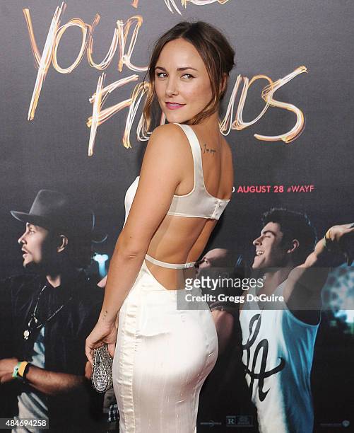 Actress Briana Evigan arrives at the premiere of Warner Bros. Pictures' "We Are Your Friends" at TCL Chinese Theatre on August 20, 2015 in Hollywood,...