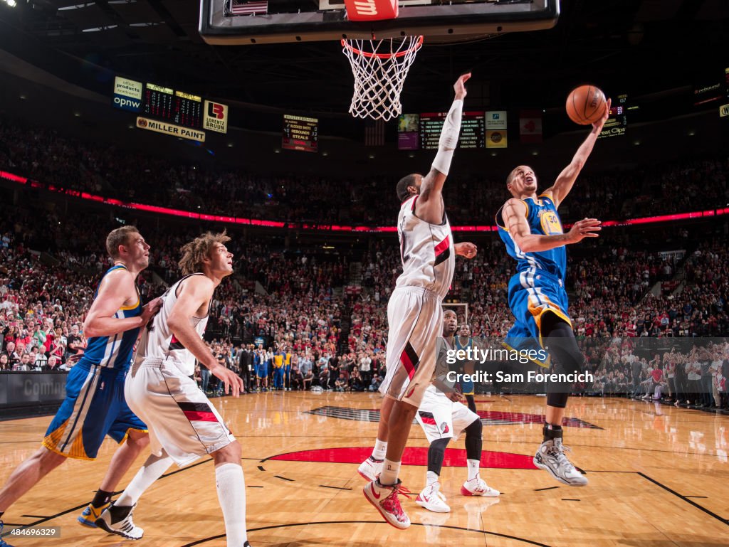 Golden State Warriors v Portland Trail Blazers