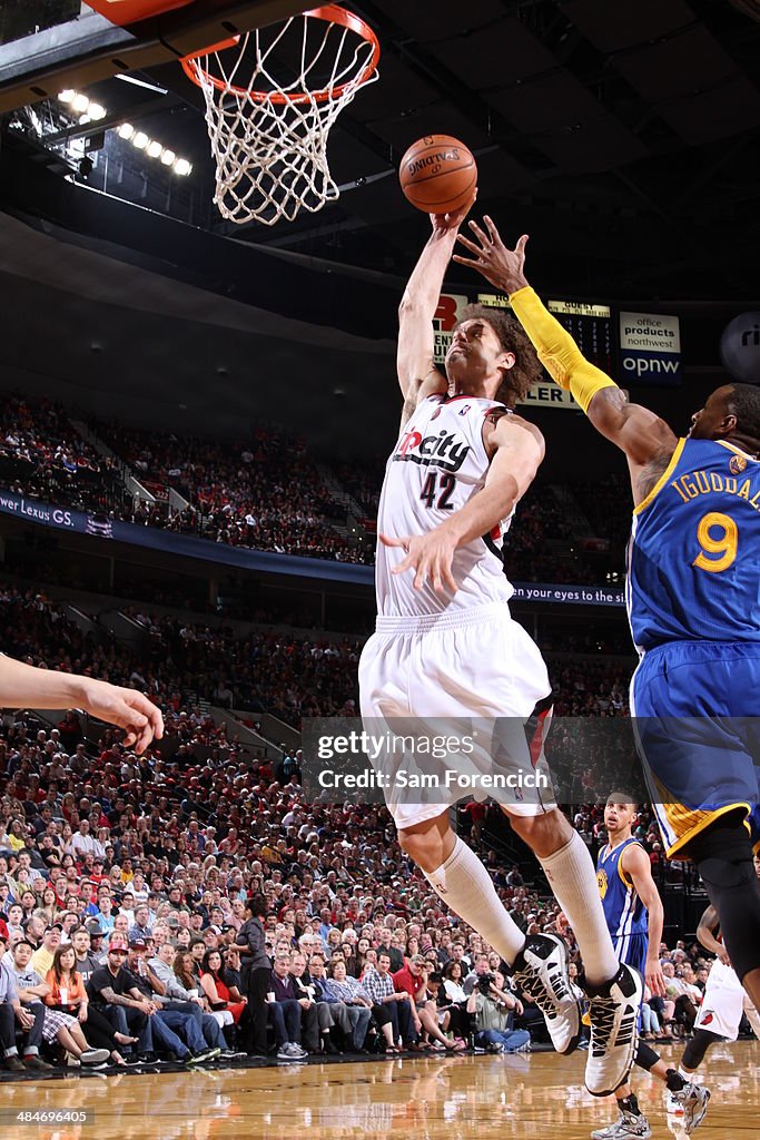 Golden State Warriors v Portland Trail Blazers