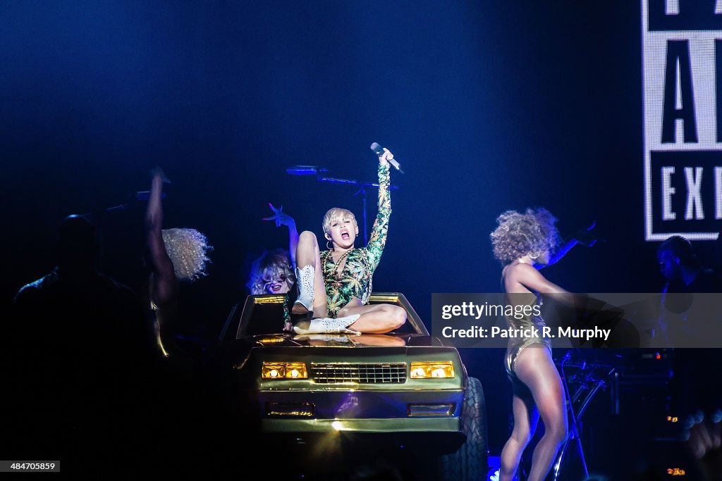 Miley Cyrus In Concert - Columbus, OH