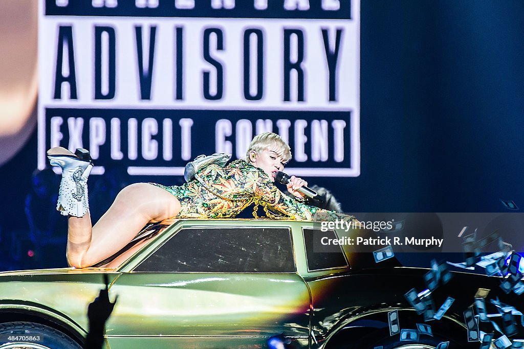 Miley Cyrus In Concert - Columbus, OH