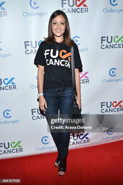 Italia Ricci attends the FCancer Benefit Event at Bootsy Bellows on August 20, 2015 in West Hollywood, California.