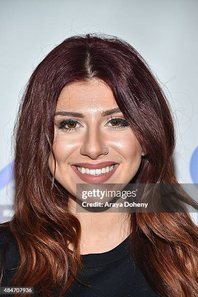 Alexa Ferr attends the FCancer Benefit Event at Bootsy Bellows on August 20, 2015 in West Hollywood, California.