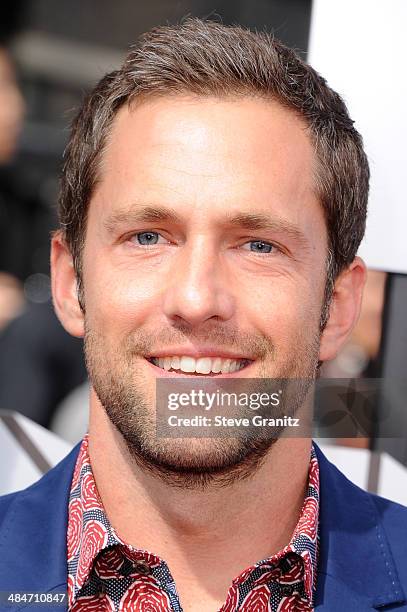 Actor Mike Faiola attends the 2014 MTV Movie Awards at Nokia Theatre L.A. Live on April 13, 2014 in Los Angeles, California.