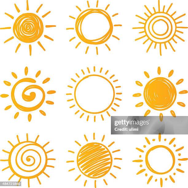 sun - sun stock illustrations